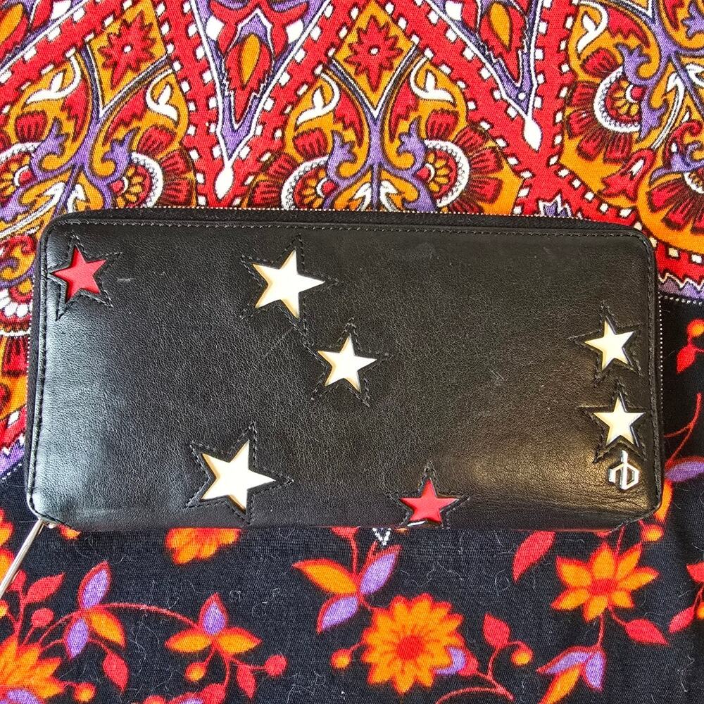 Rag And Bone Star Studded Wallet - image 1